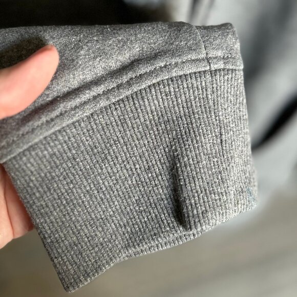 Patagonia Uprisal Logo Hoody Heather Gray Sustainable Hoodie Mens Size Medium - Picture 6 of 9